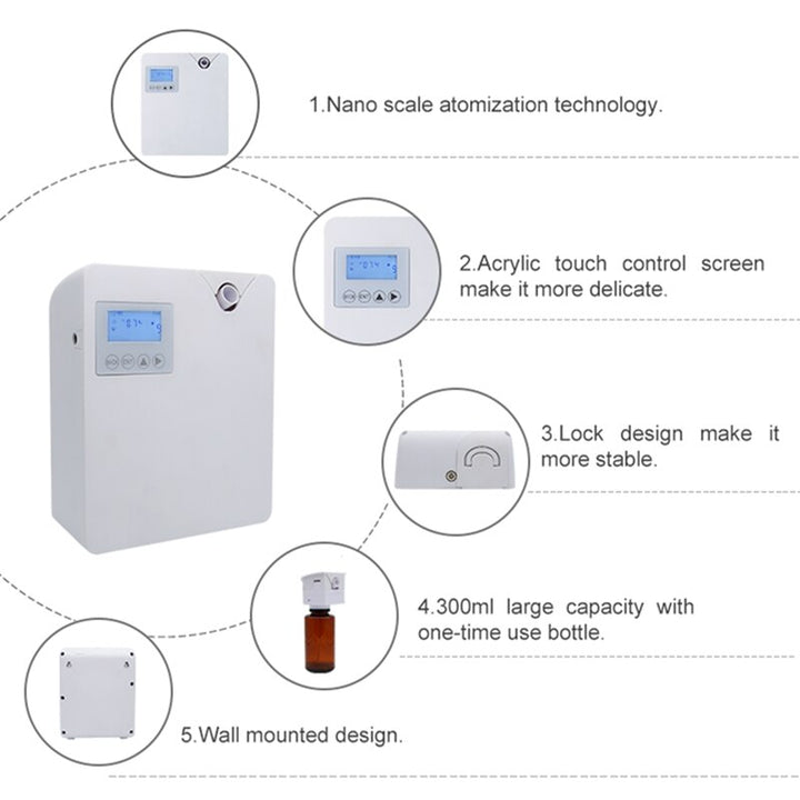 Aroma diffuser for household use