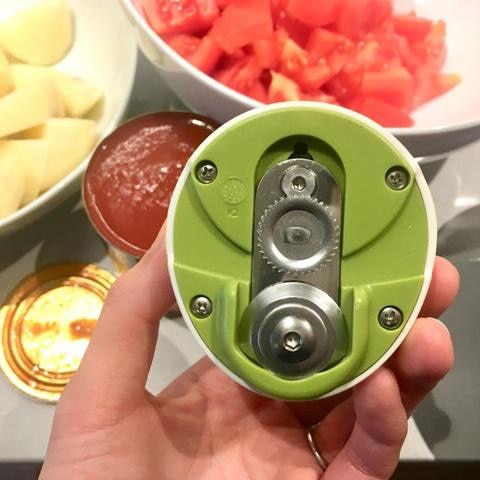 Kitchen gadget for cans and jars