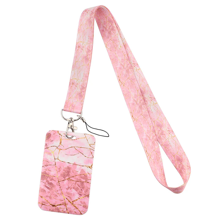Credential holder Novel Fashion Strap Lanyard for Keys Chain Badge Holder ID Credit Card Pass Hang Rope Phone Charm Wholesale