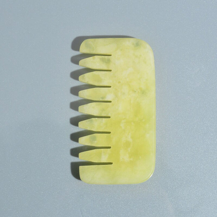 Health and beauty scrapers tool Guasha in light green color