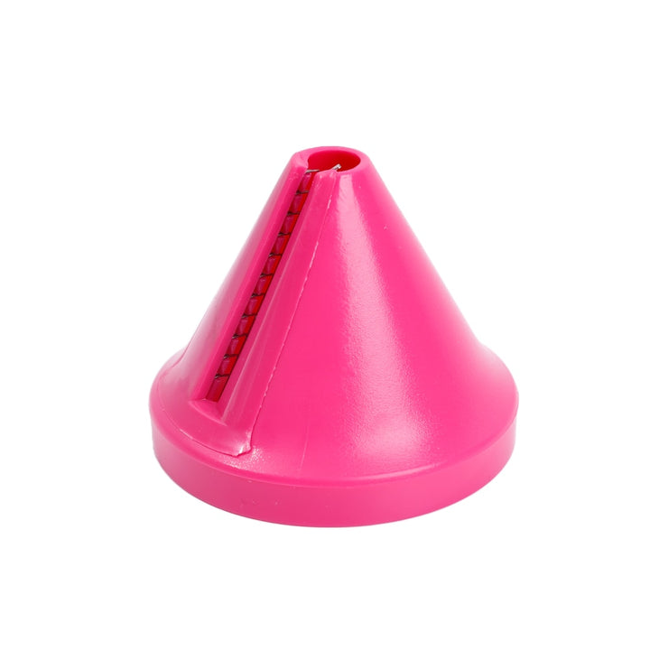 Manual rotating grater in rose red