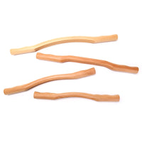 Wooden neck and shoulder massager