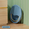 blue with lid