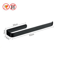 Acrylic toilet paper holder wall mounted