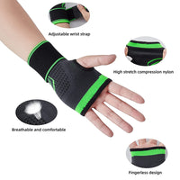 Fingerless Safety Body Building Entertainment Glove