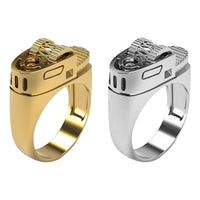 Punk Style Alloy Finger Rings Lighter