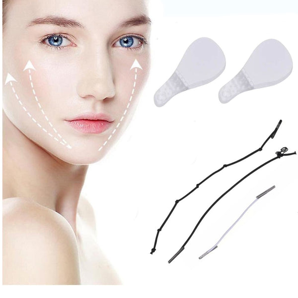 V-shaped invisible tape face lifting stickers set of 20
