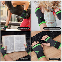 Fingerless Safety Body Building Entertainment Glove