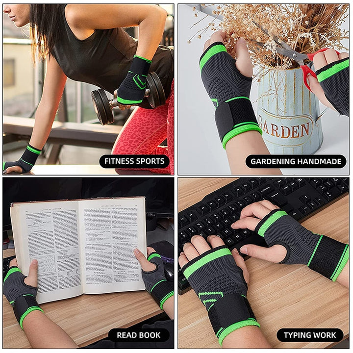 Fingerless Safety Body Building Entertainment Glove