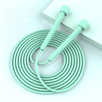 Adult using jump rope