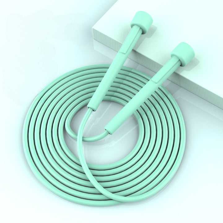 Adult using jump rope