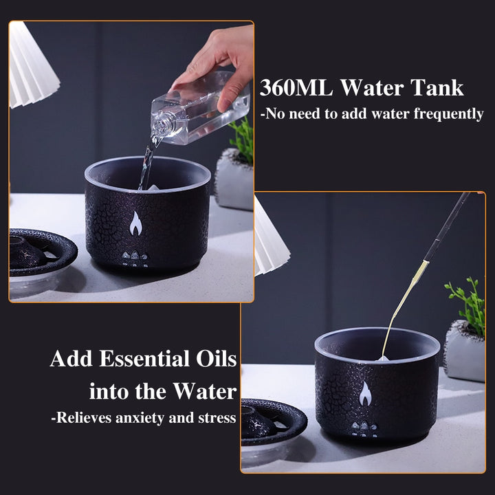 Feature: Auto Intelligent Power Off, Ultra Quiet, Essential Oil Diffuser, Adjustable Light Mode