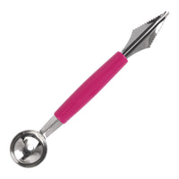 Stainless Steel Watermelon Scoop in Rose Red