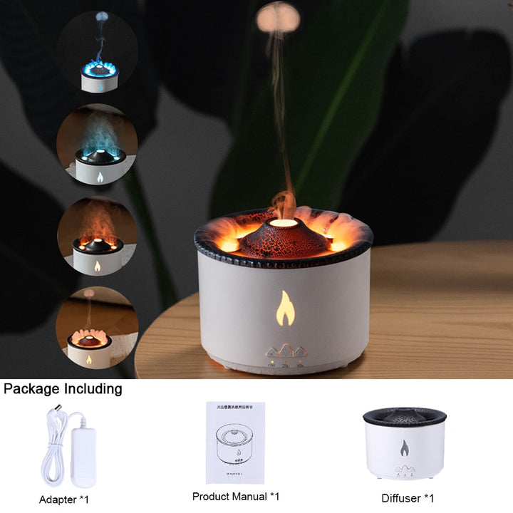 Feature: Auto Intelligent Power Off, Ultra Quiet, Essential Oil Diffuser, Adjustable Light Mode