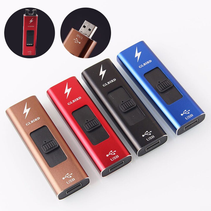 USB Charge Lighter - Black