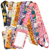 Credential holder Novel Fashion Strap Lanyard for Keys Chain Badge Holder ID Credit Card Pass Hang Rope Phone Charm Wholesale