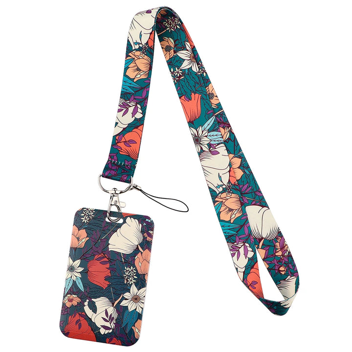 Credential holder Novel Fashion Strap Lanyard for Keys Chain Badge Holder ID Credit Card Pass Hang Rope Phone Charm Wholesale