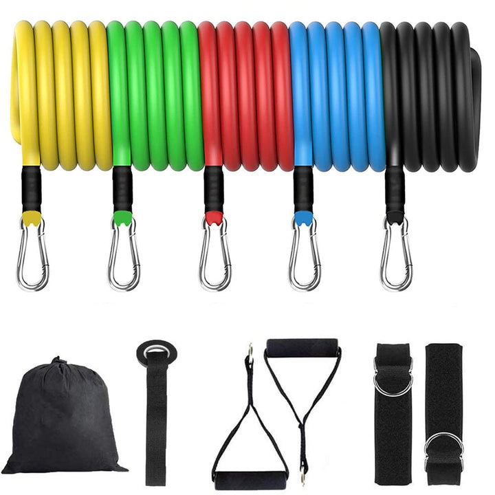 Yoga Crossfit Fitness Strength Tubes Pull Rope
