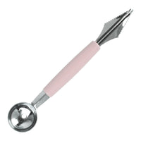 Stainless Steel Watermelon Scoop in Rose Red