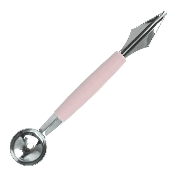 Stainless Steel Watermelon Scoop in Rose Red