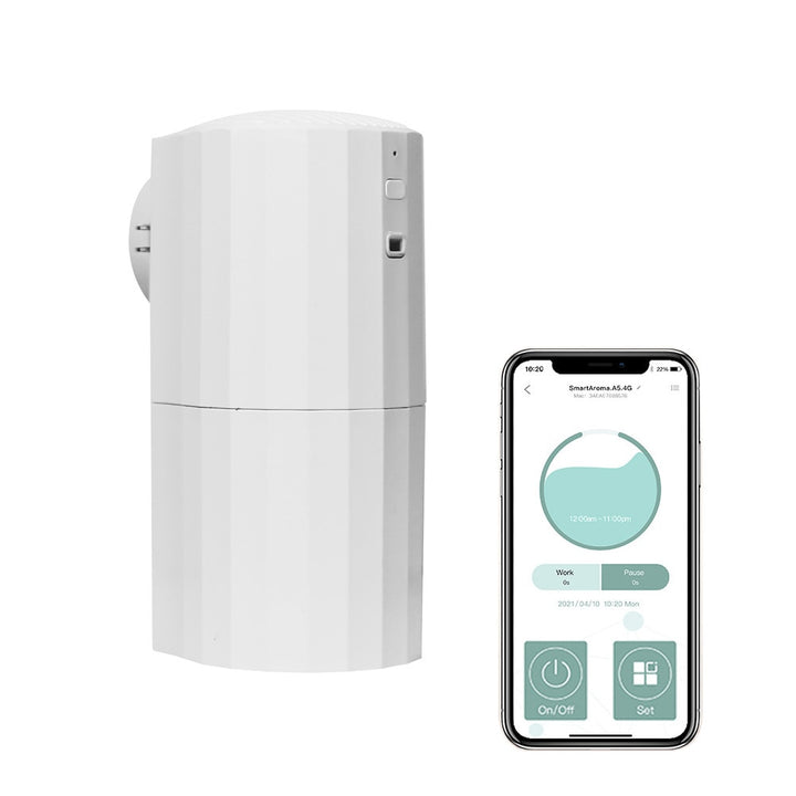Smart home fragrance device