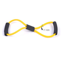 Light Figure 8 Ultra Toner Resistance Band Exercise Cords