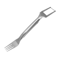 Stainless steel watermelon cutter and fork set