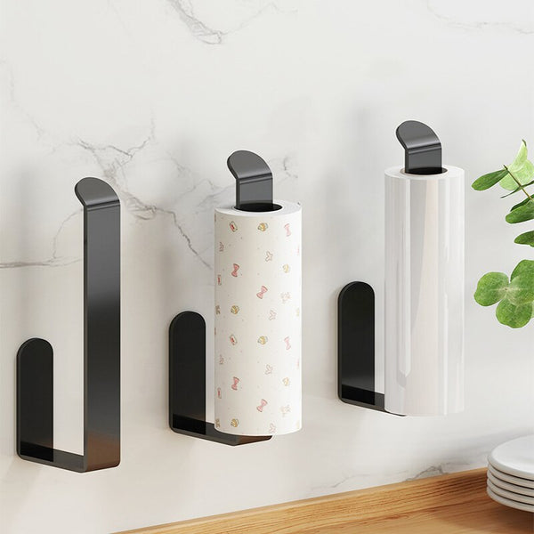 Acrylic toilet paper holder wall mounted