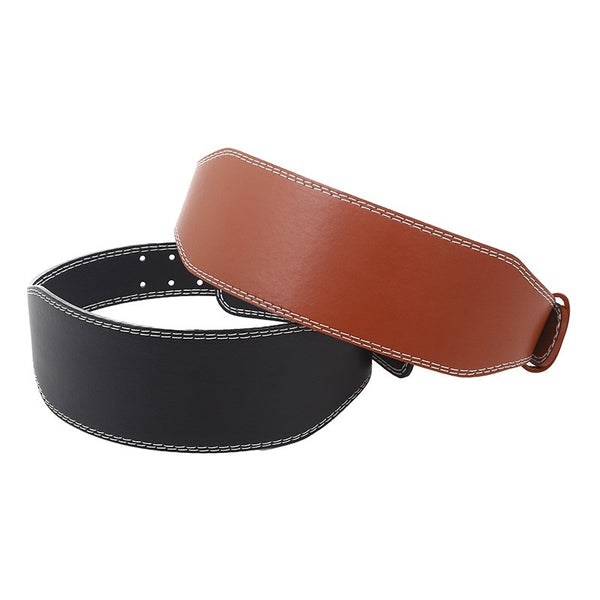 Powerlifting lumbar back protection belt