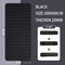 200x60x2cm Black