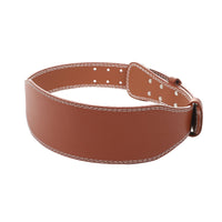 Powerlifting lumbar back protection belt