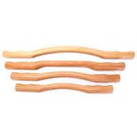 Wooden neck and shoulder massager