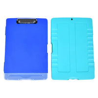A4 Clipboard File Box Folder Document Storage Organizer Paper Holder Clip Writing Pad Board Office School Stationary Supplies
