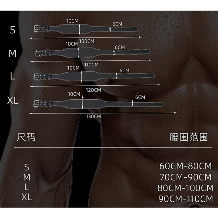 Powerlifting lumbar back protection belt