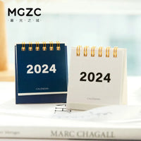 Mini Desk Calendar 2024 Small Desktop Calendar Mini Daily Schedule For Home Office School 