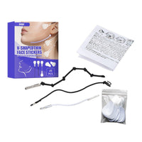 V-shaped invisible tape face lifting stickers set of 20