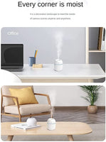 USB Humidifier with LED Night Lamp