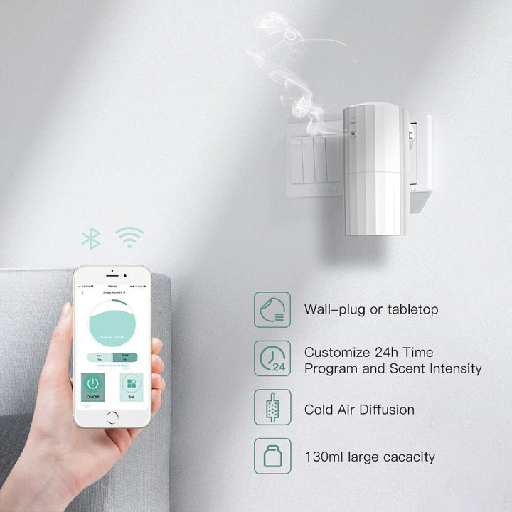 Smart home fragrance device