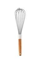 Silicone kitchen set with wooden handle