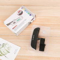 Portable electronic weighing scale in silver color
