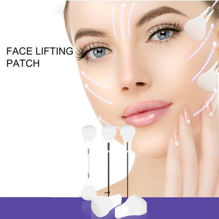V-shaped invisible tape face lifting stickers set of 20