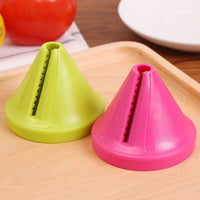 Manual rotating grater in rose red