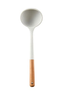 Silicone kitchen set with wooden handle