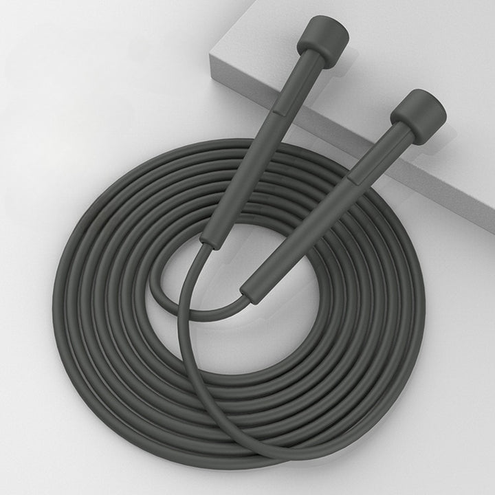 Adult using jump rope