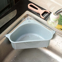 Sink strainer and storage shelf with suction cup