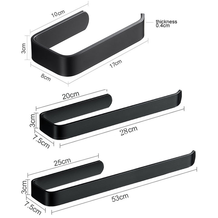 Acrylic toilet paper holder wall mounted