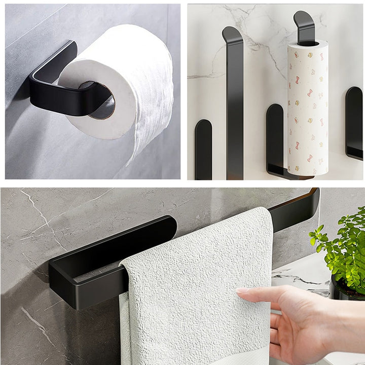 Acrylic toilet paper holder wall mounted