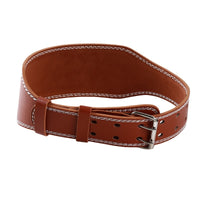 Powerlifting lumbar back protection belt