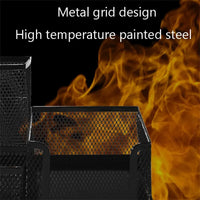 Combination Pen Holder Simple Metal Wrought Iron Three-grid Storage Pen Holder Student Stationery Storage Mucket School Supplie
