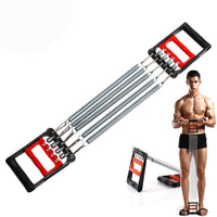 Chest Expander Hand Gripper Black Steel